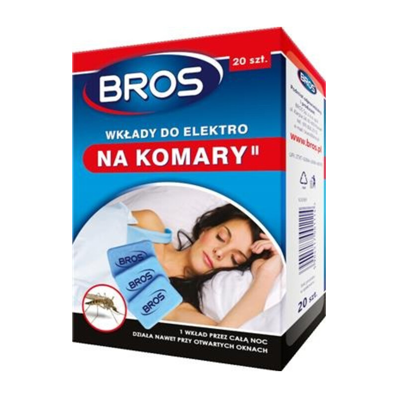 BROS-wkłady do elektro na komary
