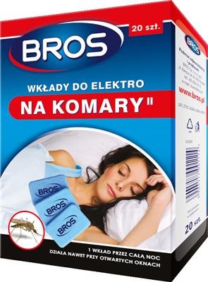 BROS-wkłady do elektro na komary