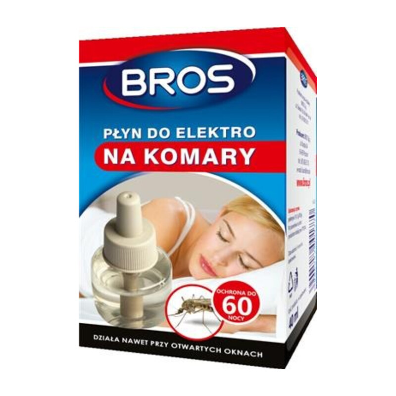 BROS-płyn do elektro na komary 60 nocy