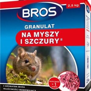 BROS-granulat na myszy i szczury 2.5 kg
