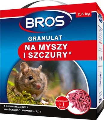BROS-granulat na myszy i szczury 2.5 kg