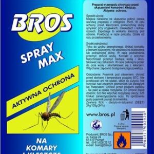BROS-spray na komary i kleszcze Max 90 ml