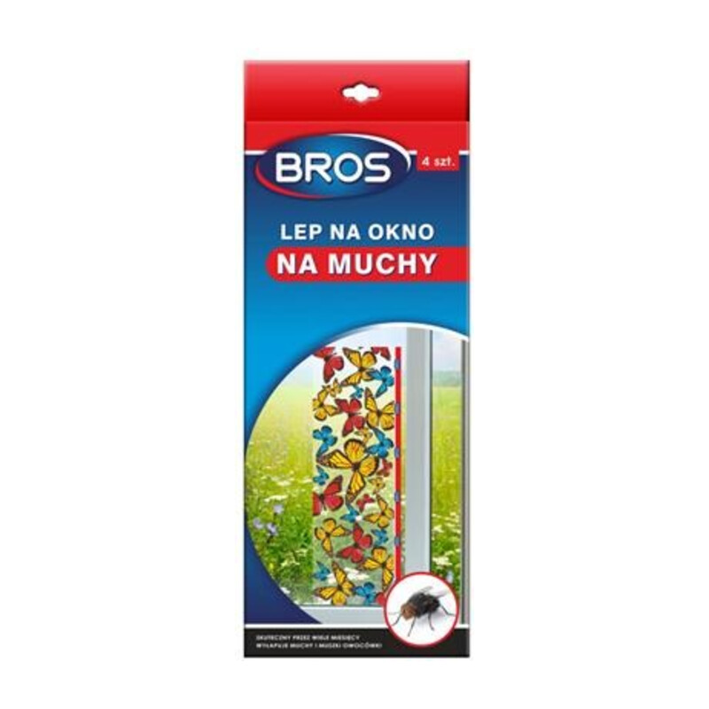 BROS-lep na okno 4-pak