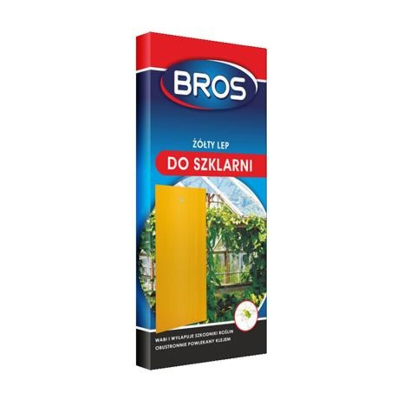 BROS-lep do szklarni żółty