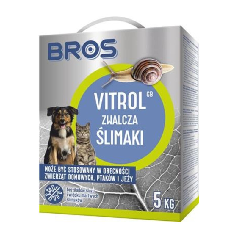 Bros-Vitrol Gb zwalcza ślimaki 5 kg