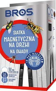 BROS-siatka na drzwi 160x220-biała