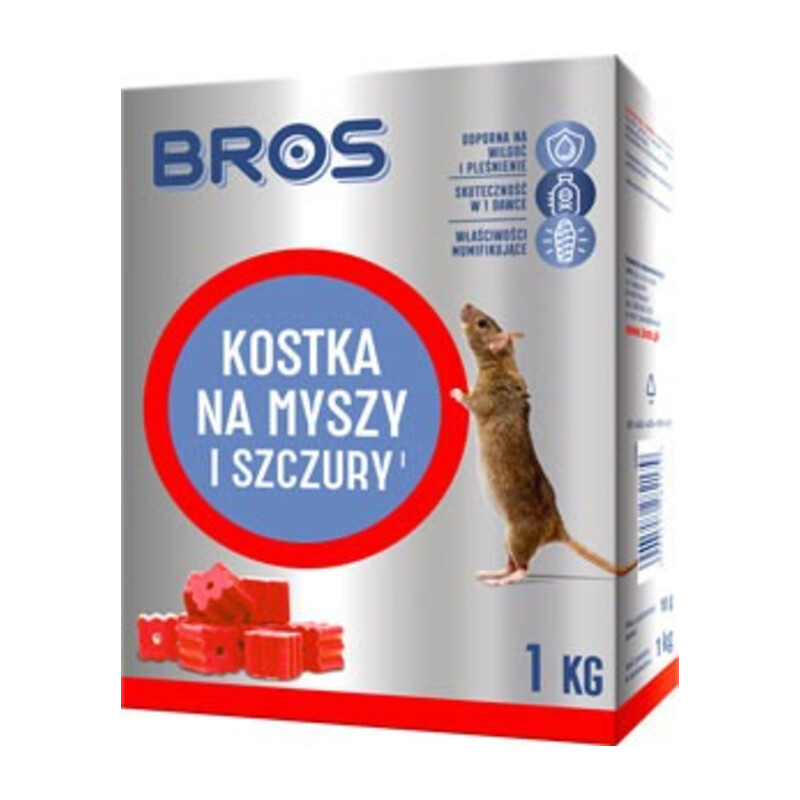 BROS-kostka na myszy i szczury 1 kg