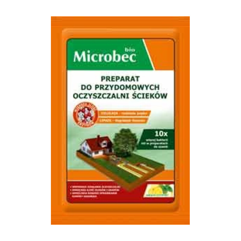 BROS-Microbec BIO – aktywator do przydomowych oczyszczalni ścieków 35 g
