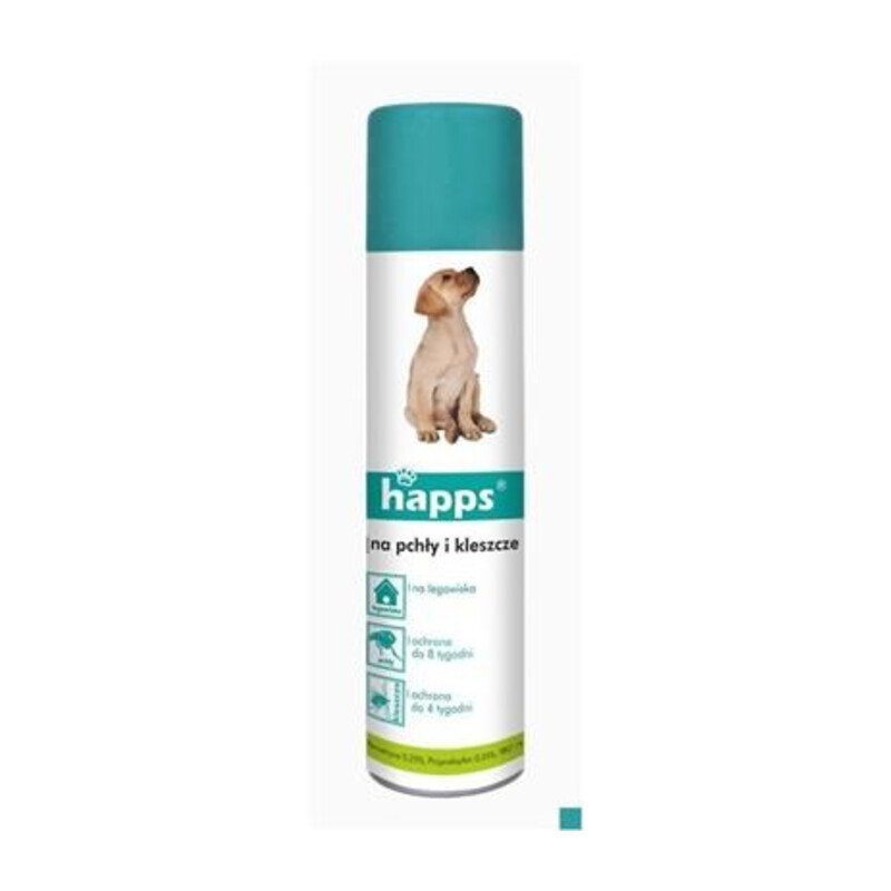 BROS-HAPPS-na pchły i kleszcze 250 ml aerosol