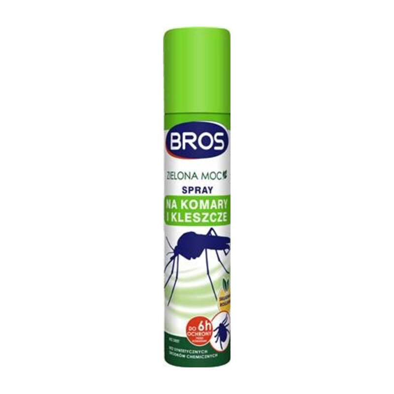 BROS-Zielona Moc spray na komary i kleszcze 90 ml