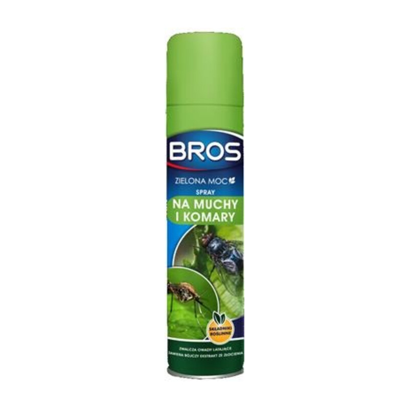 BROS-Zielona Moc spray na muchy i komary 300 ml