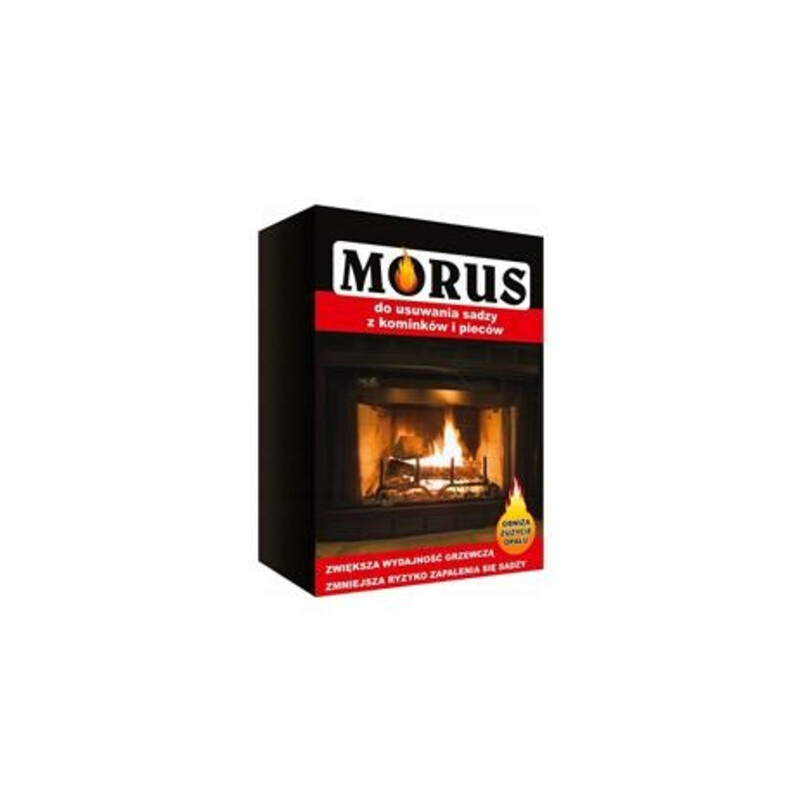MORUS-proszek do usuwania sadzy z kominków i pieców 0.9 kg