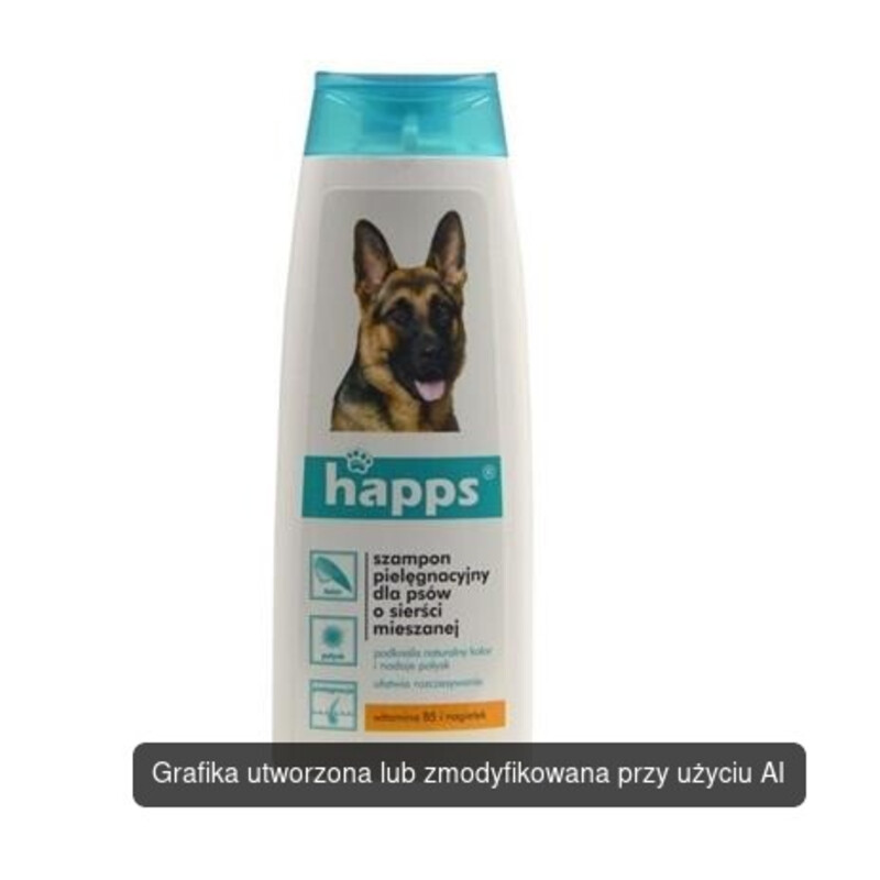 BROS-HAPPS-szampon pielęgnacyjny dla psów o sierści mieszanej 200 ml
