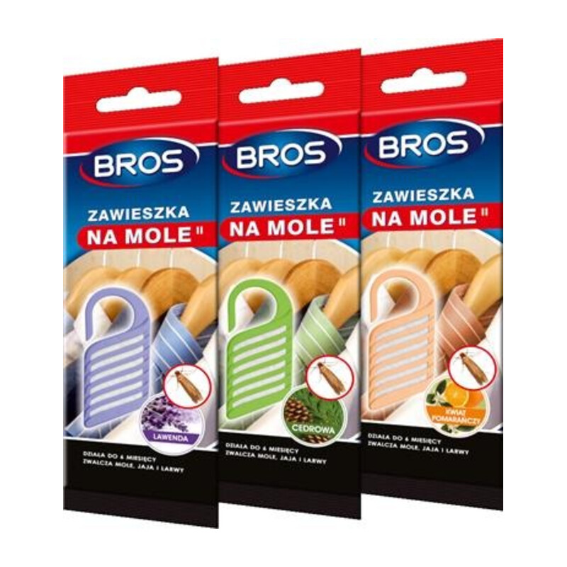 BROS-zawieszka na mole kwiat pomarańczy
