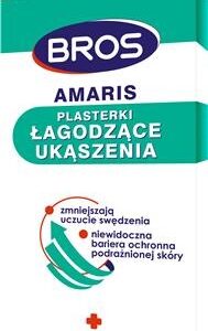 BROS-Amaris – plasterki łagodzące ukąszenia 20 szt.