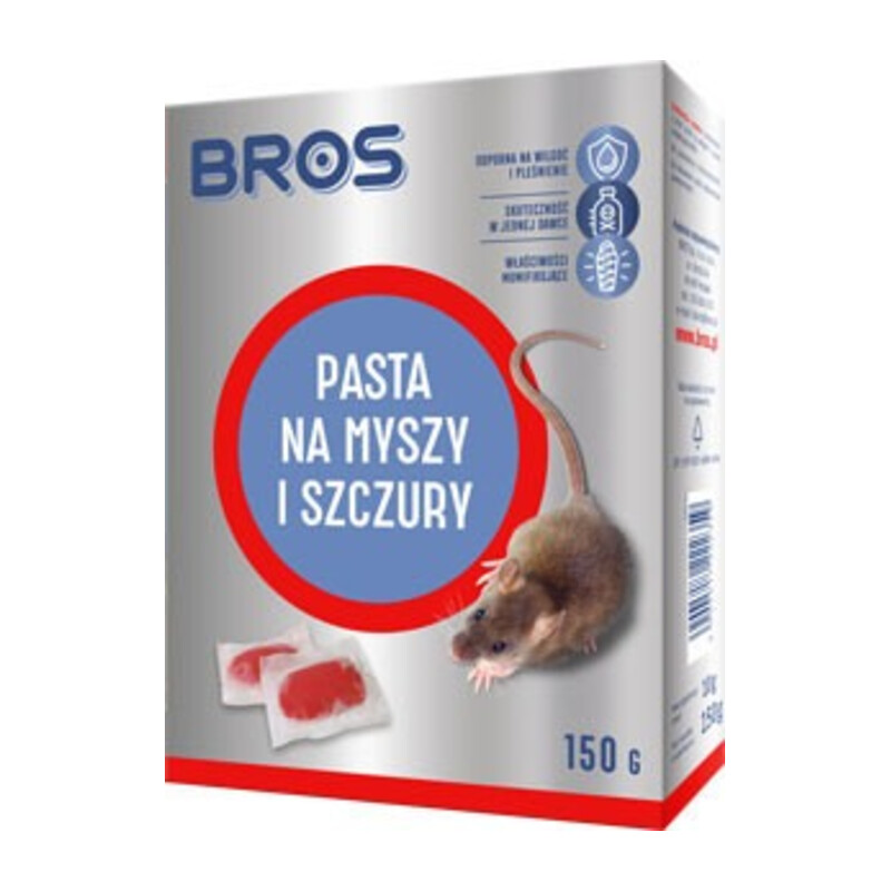 BROS-pasta na myszy i szczury 150 g