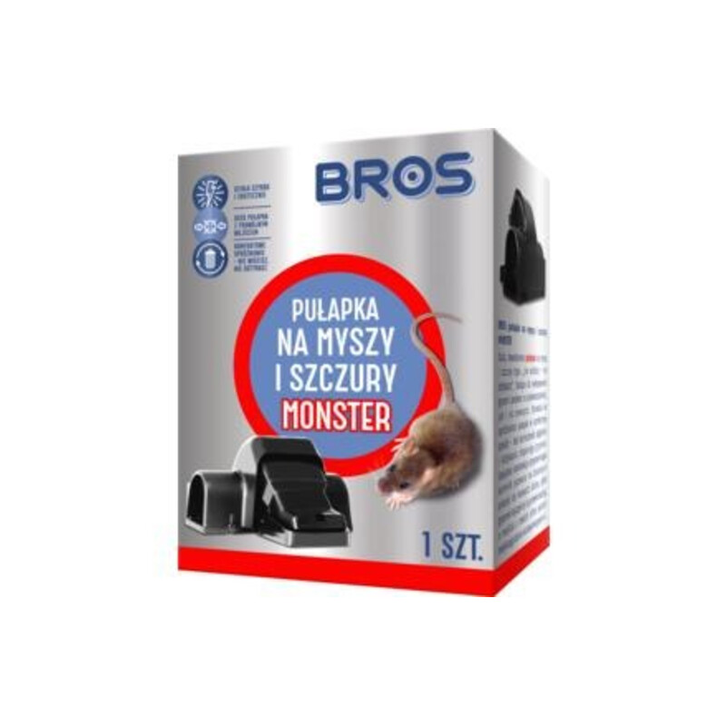 BROS-pułapka na myszy i szczury Monster