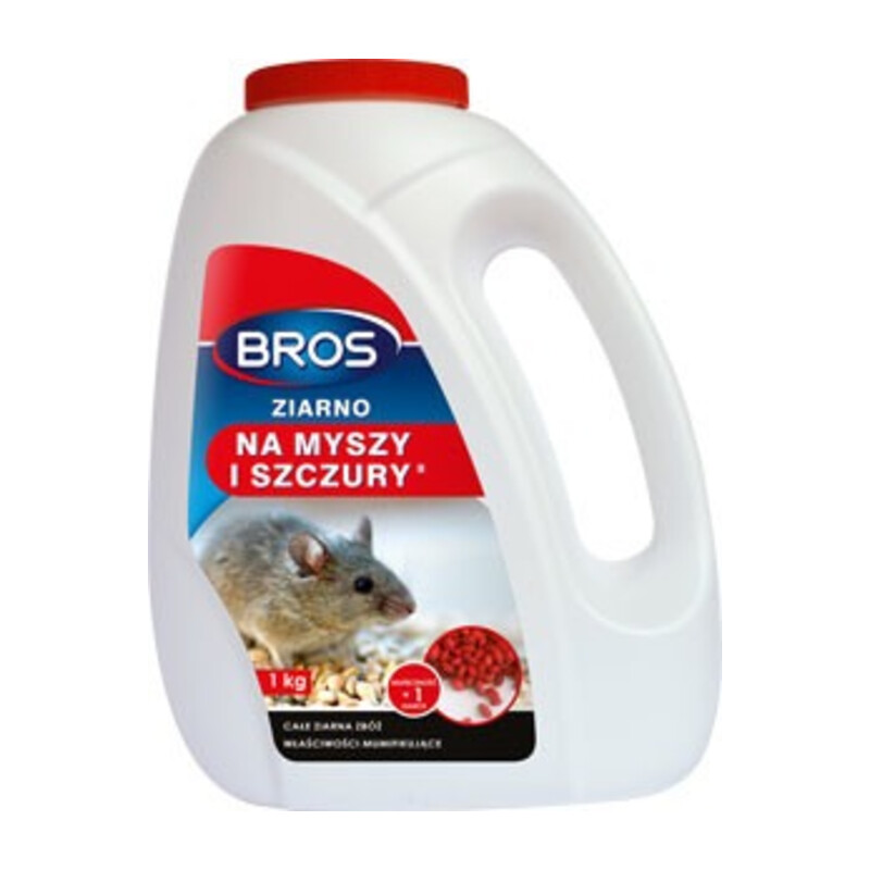 BROS-ziarno na myszy i szczury 1 kg