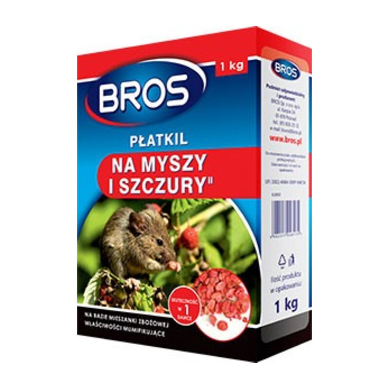 BROS-płatki na myszy i szczury 1 kg