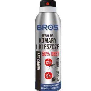 BROS-spray na komary i kleszcze 50% Deet 90 ml