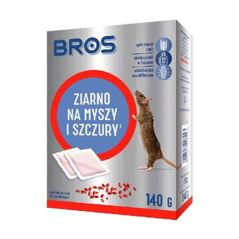 BROS-ziarno na myszy i szczury 10 kg