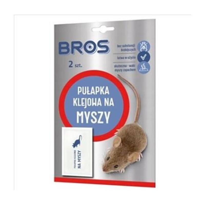 BROS-pułapka klejowa na myszy 2 szt.