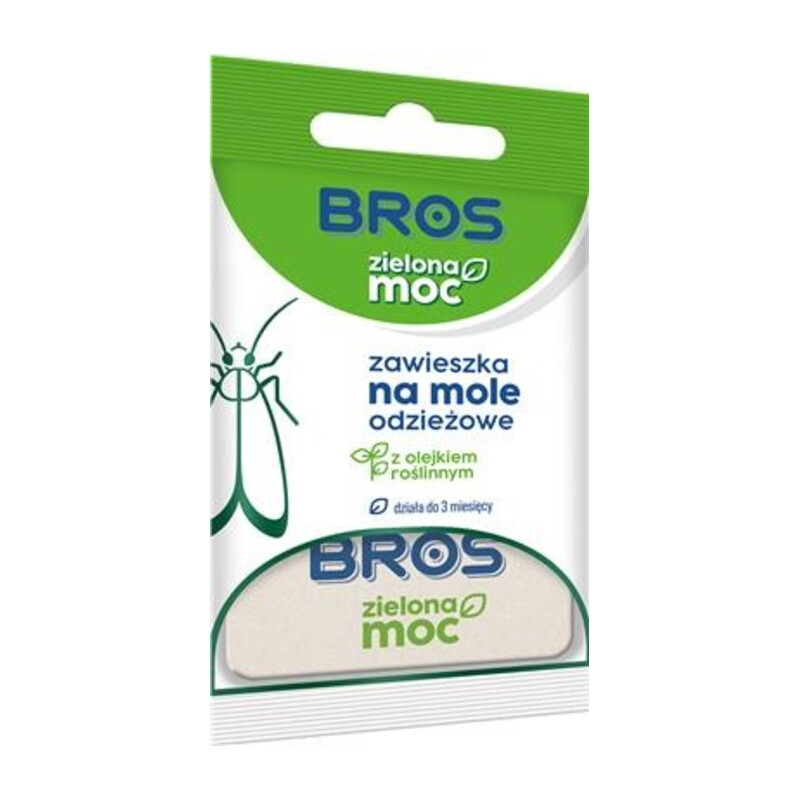 BROS-Zielona Moc zawieszka na mole odzieżowe