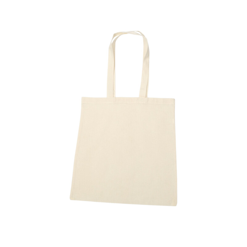 Torba Bawełniana 38 × 42z długim uchem ecru
