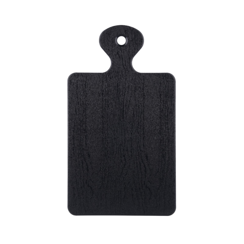 Deska do krojenia z rączką MOLLY 30 × 17 cm antracyt