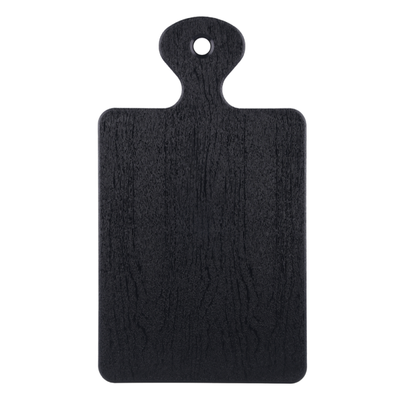 Deska do krojenia z rączką MOLLY 30 × 17 cm antracyt