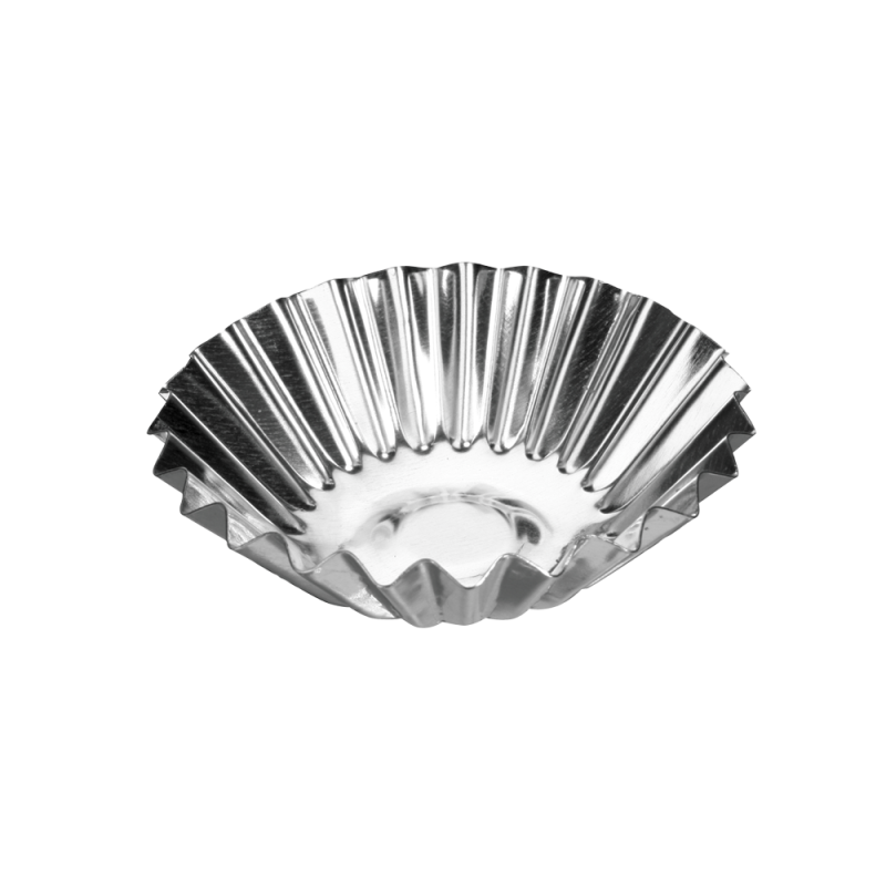 Komplet foremek do babeczek PLATINO 7 cm 6 szt.