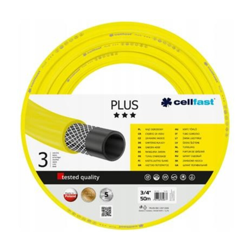 Wąż ogrodowy plus 3/4" 50 mb 10-221