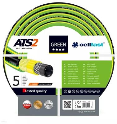 Wąż ogrodowy green ats 1/2" 25 mb 15-100