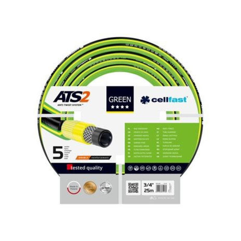 Wąż ogrodowy green ats 3/4" 25 mb 15-120
