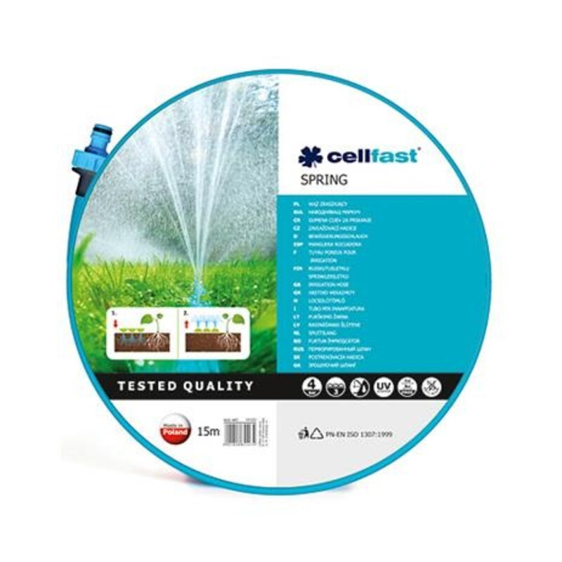 Wąż zraszający spring 15 mb 19-022n