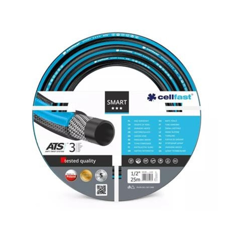 Wąż ogrodowy smart ats 1/2" 25 mb 13-100