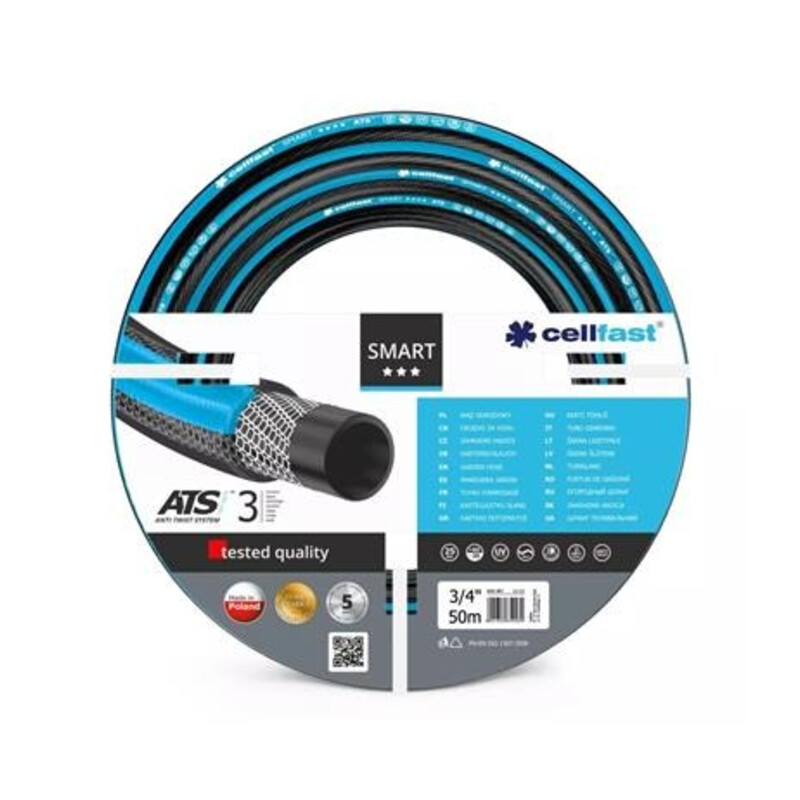 Wąż ogrodowy smart ats 3/4" 50 mb 13-121
