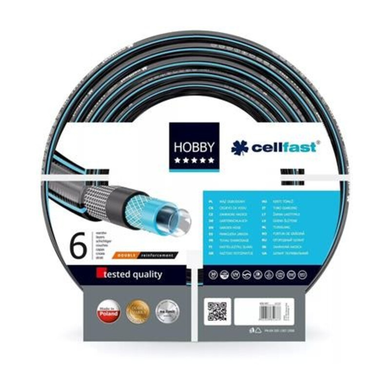 Wąż Ogrodowy Hobby Ats2 1/2" 60 mb /stojak/ 16-295