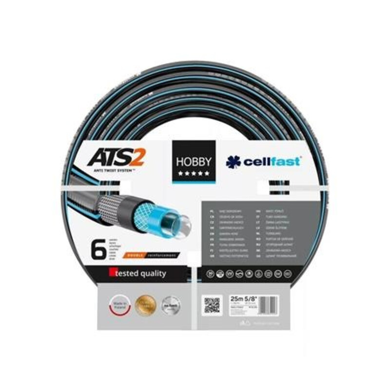 Wąż ogrodowy hobby ats 5/8" 25 mb 16-210
