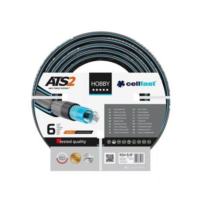 Wąż ogrodowy hobby ats 5/8" 50 mb 16-211