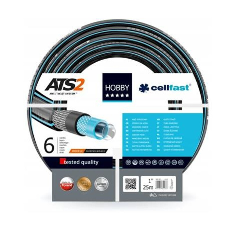 Wąż ogrodowy hobby ats 1 25mb 16-230