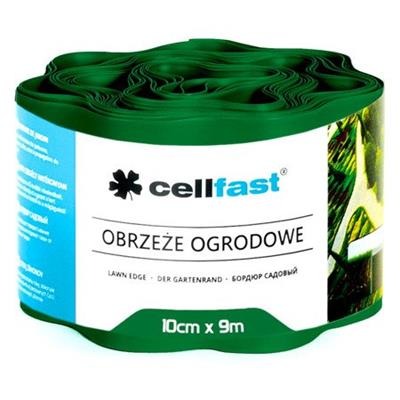 Obrzeże ogrodowe 10 cm x 9 m ciemnozielone 30-021 h