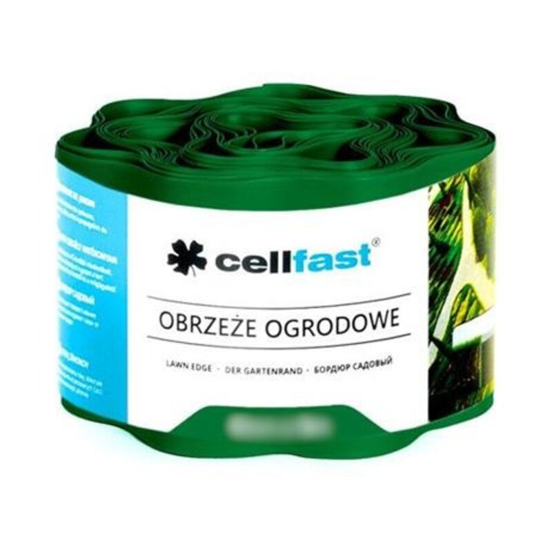 Obrzeże ogrodowe 20 cm x 9 m ciemnozielone 30-023 h