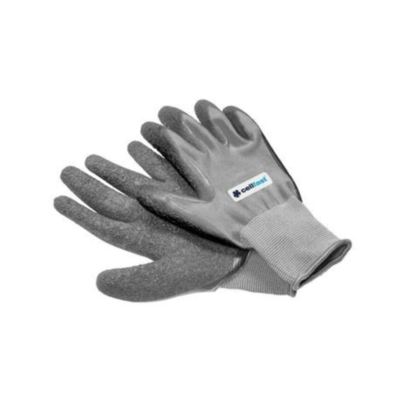 Rękawice ogrodowe 9/l basic /etykieta/ 92-031