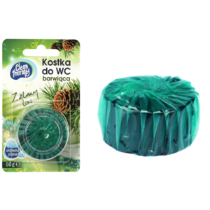 CT Kostka barwiąca do WC 50 g ZIELONY LAS
