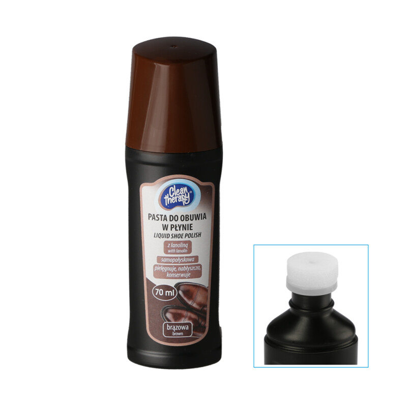 CT Pasta do obuwia w płynie 70 ml brązowa