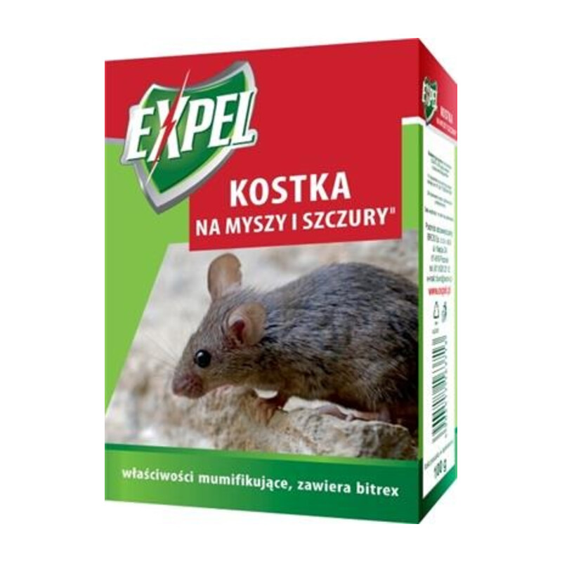 EXPEL-kostka na myszy i szczury 300 g