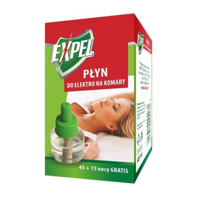 EXPEL-płyn do elektro na komara 60 nocy