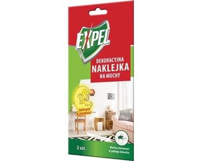 EXPEL-dekoracyjna naklejka na muchy-świecąca w ciemności