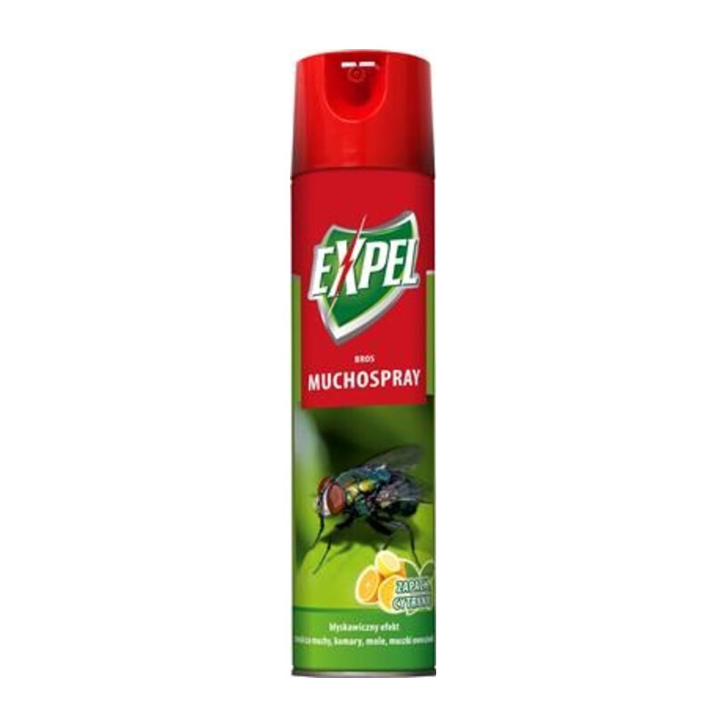 EXPEL-Muchospray cytrynowy 400 ml